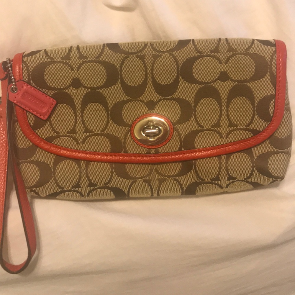 Coach wristlet.